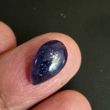 Natural Iolite Sunstone Cabochons. Size- approx.  14x9mm
